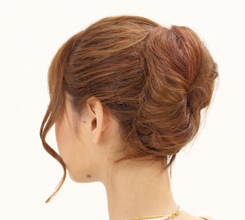 ボリュ巻きウィッグ ヘアー