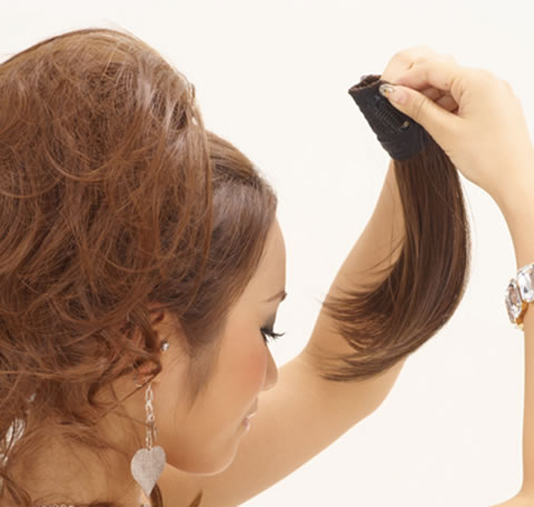 ボリュ巻きウィッグ ヘアアクセサリー