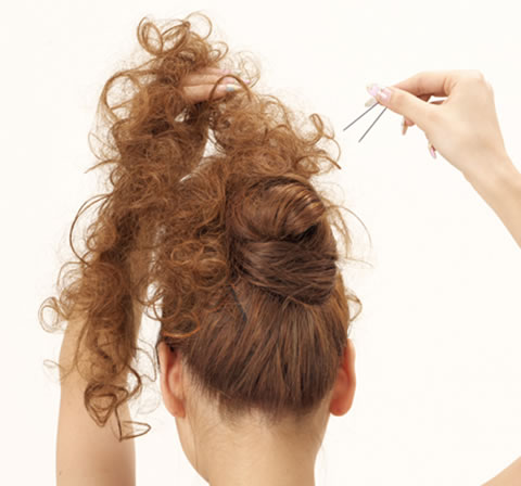 ロープウィッグ ヘアアレンジ
