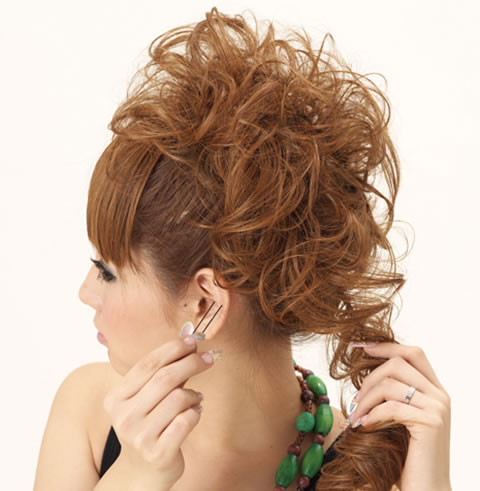 ロープウィッグ ヘアスタイル