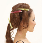 ハーフキャップ ヘアスタイル