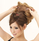 プードルウィッグ ヘアアレンジ