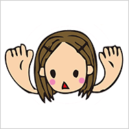 ガールズ前髪ウィッグのつけ方 1