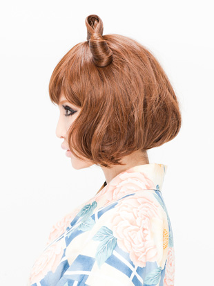 小悪魔ヘアアレンジ 和装ヘアアレンジ編