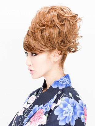 小悪魔ヘアアレンジ 和装ヘアアレンジ編