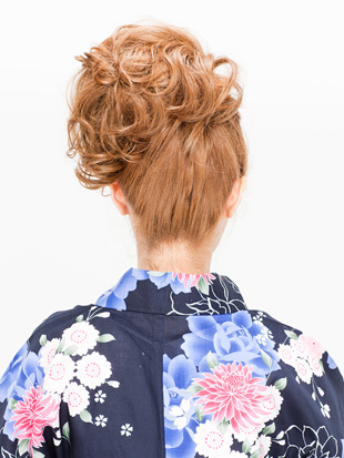 小悪魔ヘアアレンジ 和装ヘアアレンジ編