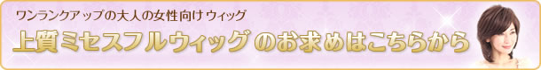 高級ミセスウィッグ