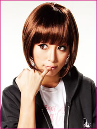 山本優希　オールウィッグ小悪魔ボブ