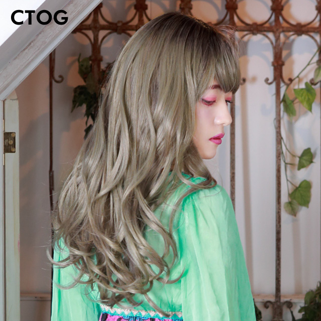 透明感カラーのグラデーションウィッグ 透明感カラーのグラデーションウィッグ