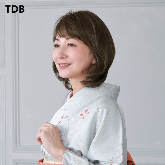 ウィッグでつくる着物のヘアスタイル ウィッグでつくる着物のヘアスタイル