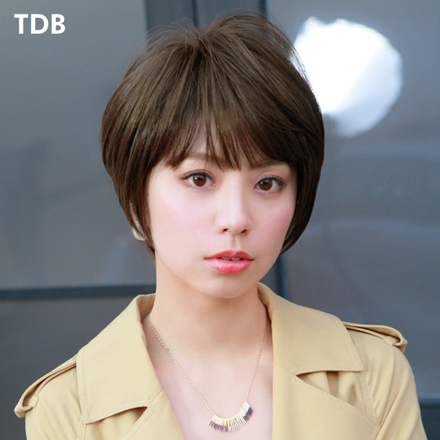 ノーブルショートボブフルウィッグA-691 ノーブルショートボブフルウィッグA-691