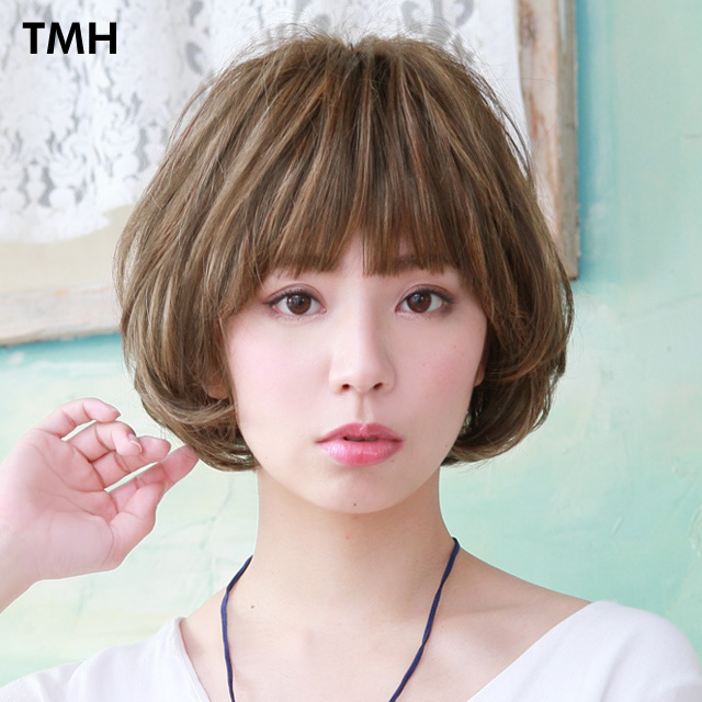 ハイメッシュのマッシュルームショートウィッグ ハイメッシュのマッシュルームショートウィッグ