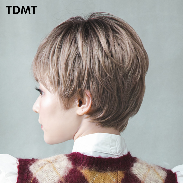 立体感のあるベリーショートウィッグ 立体感のあるベリーショートウィッグ