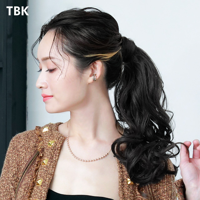 ゴージャスカールのポニーテールウィッグ ゴージャスカールのポニーテールウィッグ