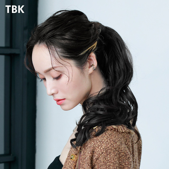 黒髪ポニーテールウィッグ 黒髪ポニーテールウィッグ