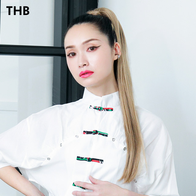 プリシラハイパーストレートロングポニーテールウィッグ TL-06 プリシラハイパーストレートロングポニーテールウィッグ TL-06