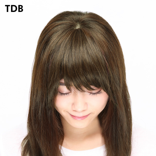 前髪ウィッグ装着後 前髪ウィッグ装着後