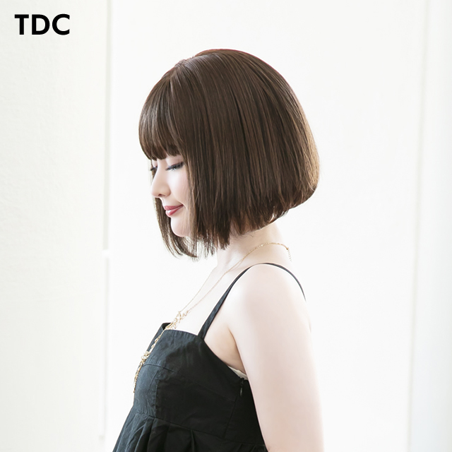 茶髪のボブフルウィッグ 茶髪のボブフルウィッグ