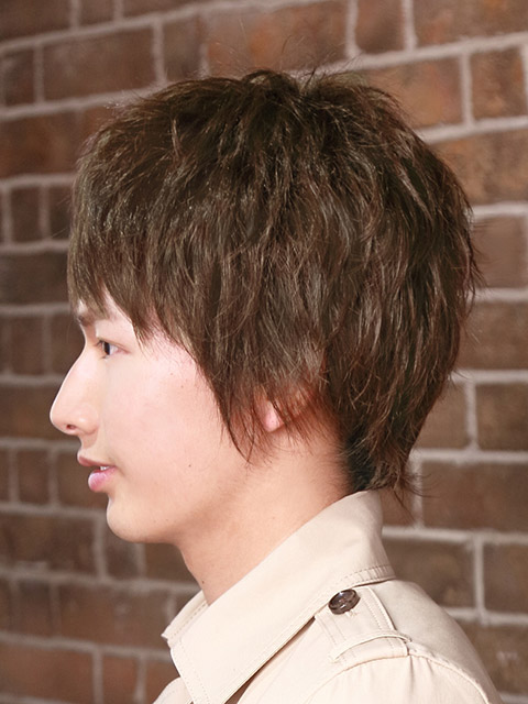 お洒落な男のメンズウィッグスタイリッシュショートMA-100
