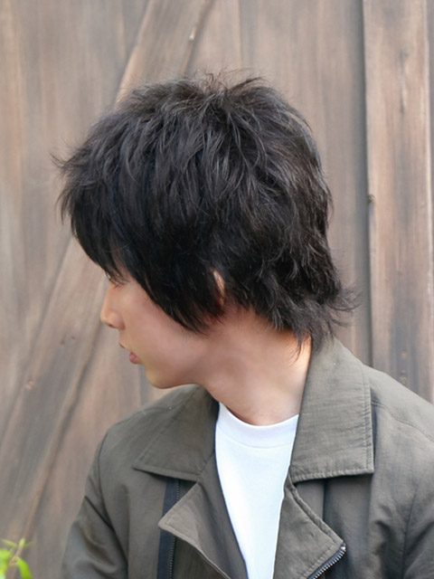 お洒落な男のメンズウィッグスタイリッシュショートMA-100
