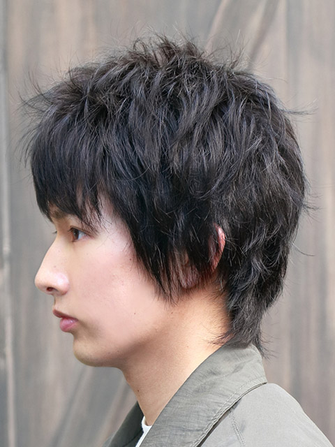 お洒落な男のメンズウィッグスタイリッシュショートMA-100