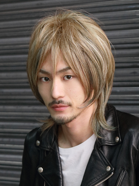 メンズウィッグワイルドウルフヘアーMA-105