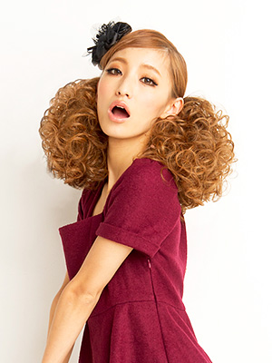 ストレッチウィッグキャンディPOPカール