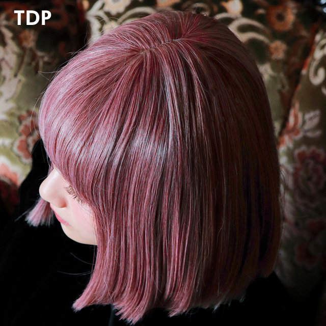 プリシラウィッグのつむじ