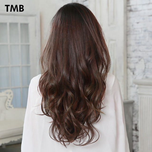 セルフエクステの後ろ姿