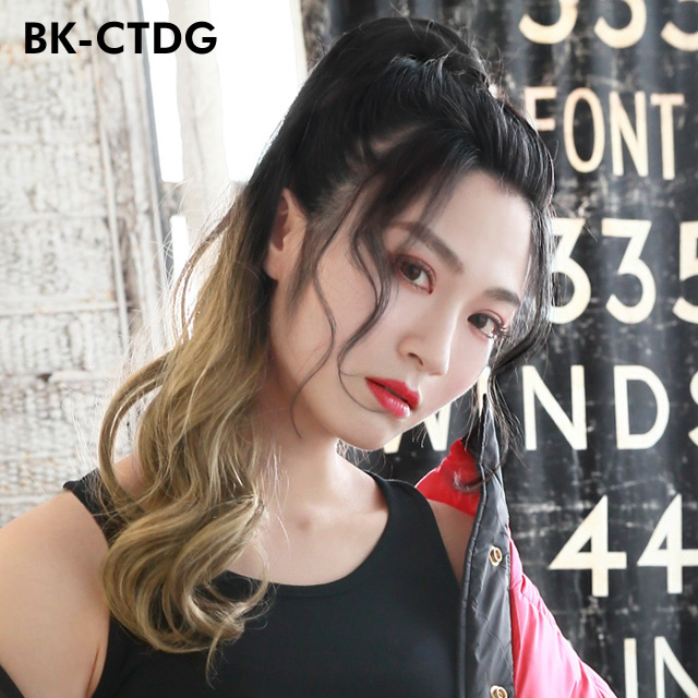 ダスティゴールドグラデーションウィッグ