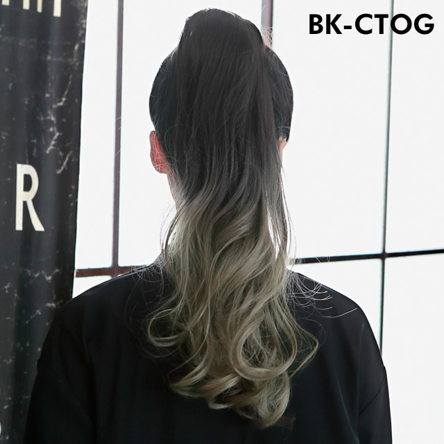 グラデーションポニーテールウィッグ