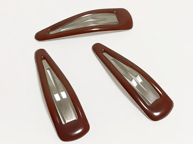 パッチン留めのつけ方