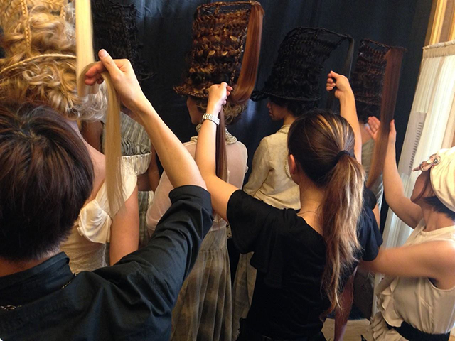 パリコレバックヤード