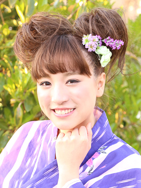 ツインお団子ウィッグ