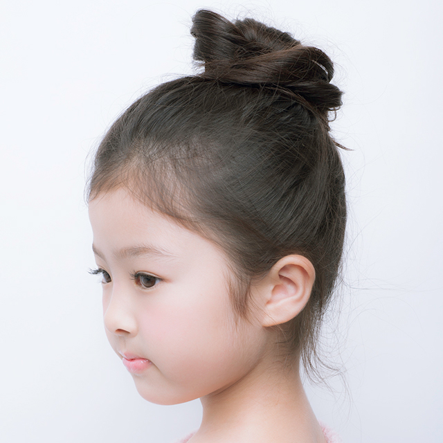 子供用ウィッグのつけ方