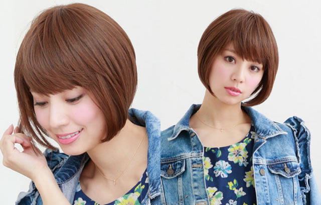 プリシラ定番ショートボブウィッグ