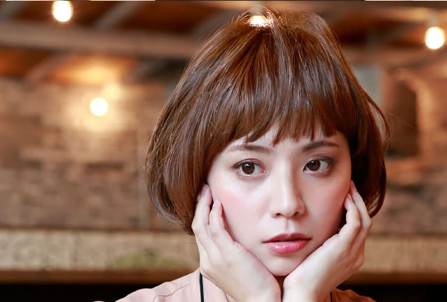 アレンジ自在のウィッグ