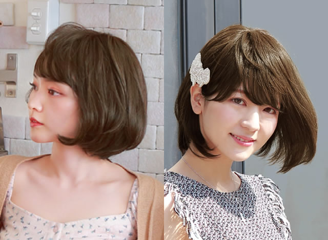 ふんわりボブウィッグ