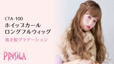ホイップカールロングフルウィッグCTA-100|巻き髪グラデーションウィッグ
