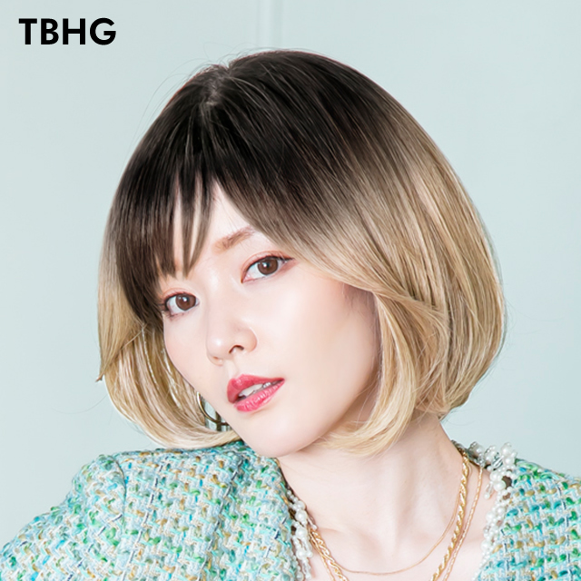 グラデーションボブウィッグ