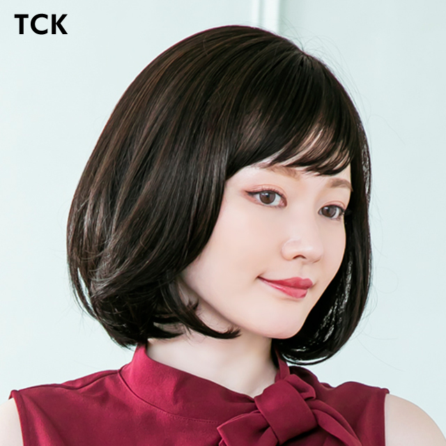黒髪プリシラボブウィッグ