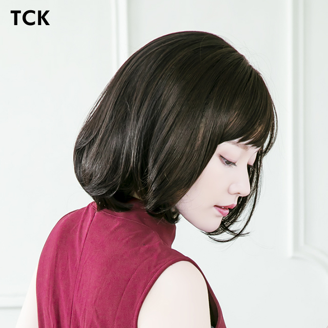 エフォートレスボブ オールウィッグ A-711の横顔