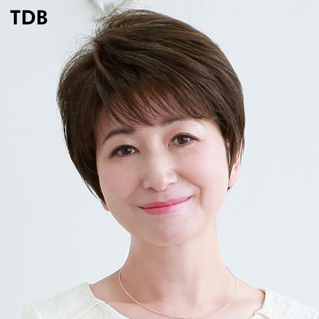 ダークブラウン ミニマムショートウィッグ
