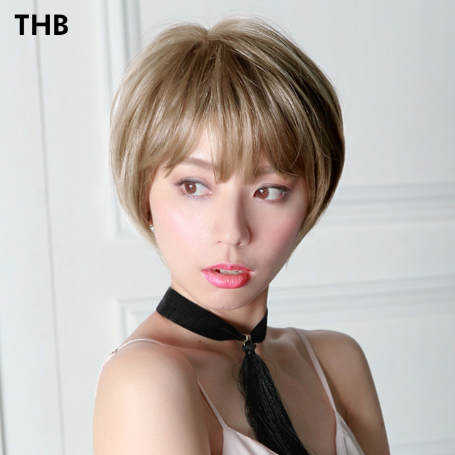 ハニーブロンズのウィッグ