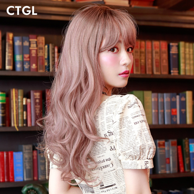巻き髪グラデーションウィッグ
