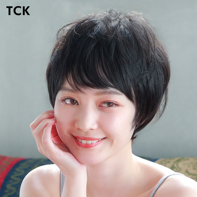 医療用帽子ウィッグリラックスショート BO-01