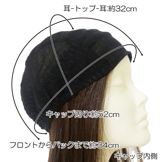 帽子のサイズ