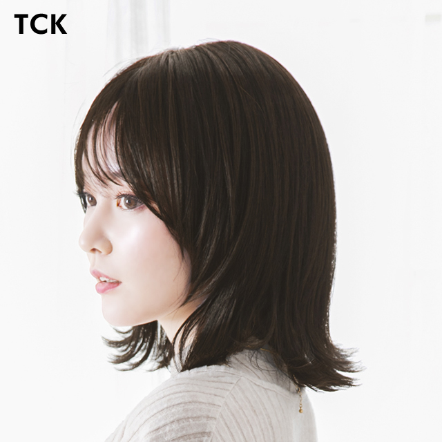  医療用帽子ウィッグリラックス　BO-04 外ハネボブの横顔