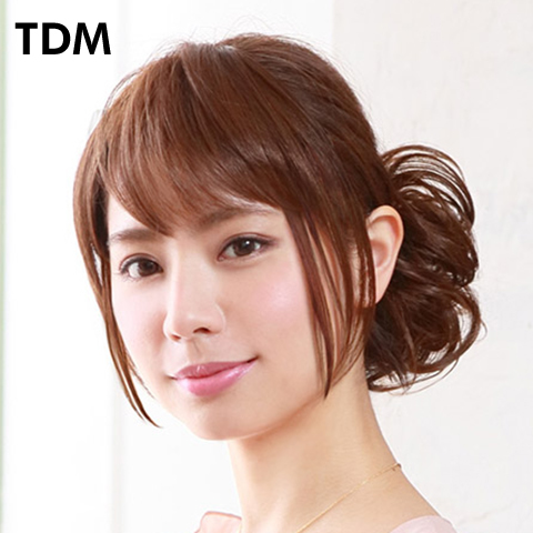 サイドありバング ふんわり総手植え前髪ウィッグFX-102 PRISILA