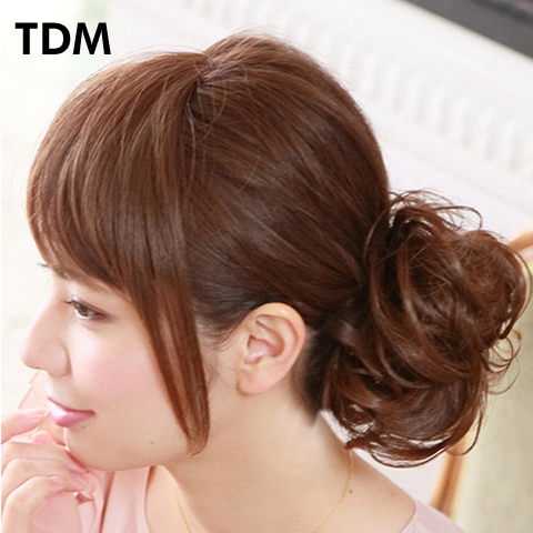 サイドのついた前髪ウィッグ